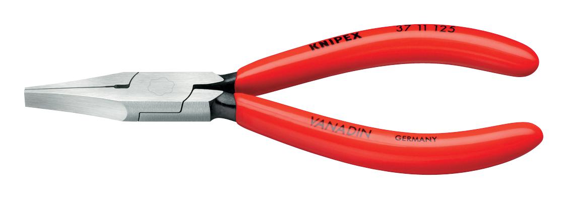 Knipex 37 11 125 Flat Nose Plier, 125Mm