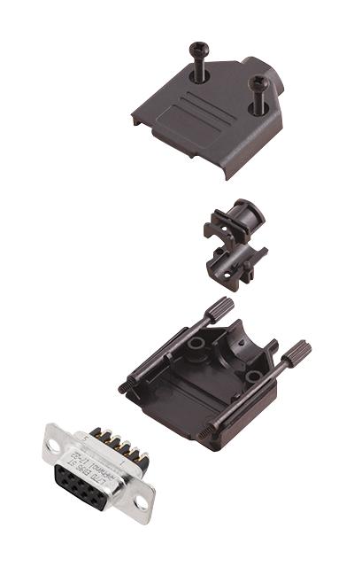 Amphenol Communications Solutions L17Dtpk-P-15+L77Da15Sst D Sub Connector, Rcpt, 15Pos, Screw