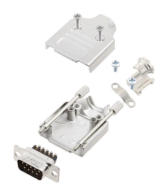 Amphenol Communications Solutions L17Mhdm25+L717Db25Pst D Sub Connector, Plug, 25Pos, Screw