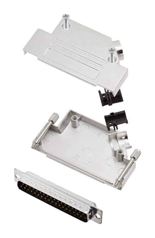 Amphenol Communications Solutions L17D45Zk37+L717Sdc37P D Sub Connector, Plug, 37Pos, Solder