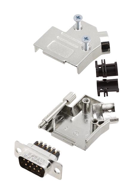 Amphenol Communications Solutions L17D45Zk25+L717Db25Pst D Sub Connector, Plug, 25Pos, Screw