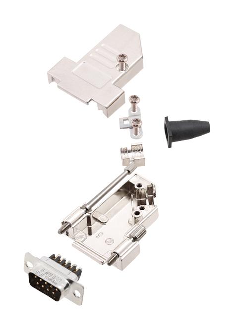 Amphenol Communications Solutions L17Dtsl25-Rg-Ljs-S+L717Db25Pst D Sub Connector, Plug, 25Pos, Screw