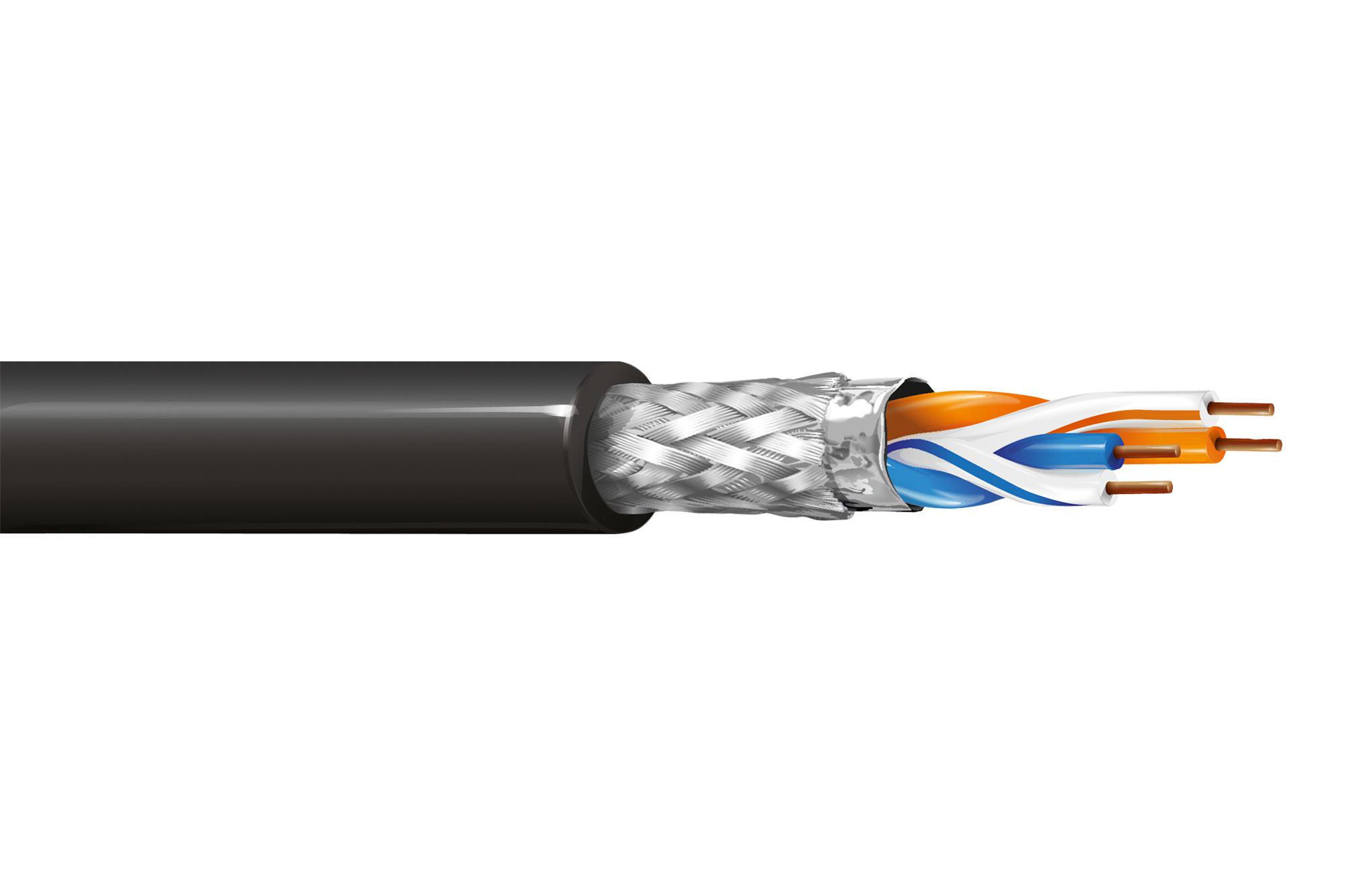 Belden 72002Nh.02305 Shld Network Cable, 2 Pair, 26Awg, 305M