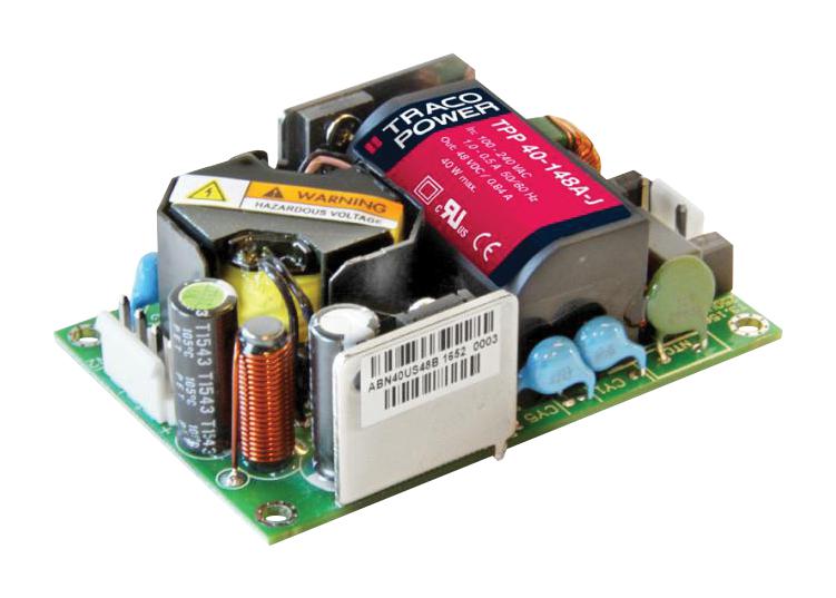 Traco Power Tpp40-105A-J Power Supply, Ac-Dc, 5V, 8A