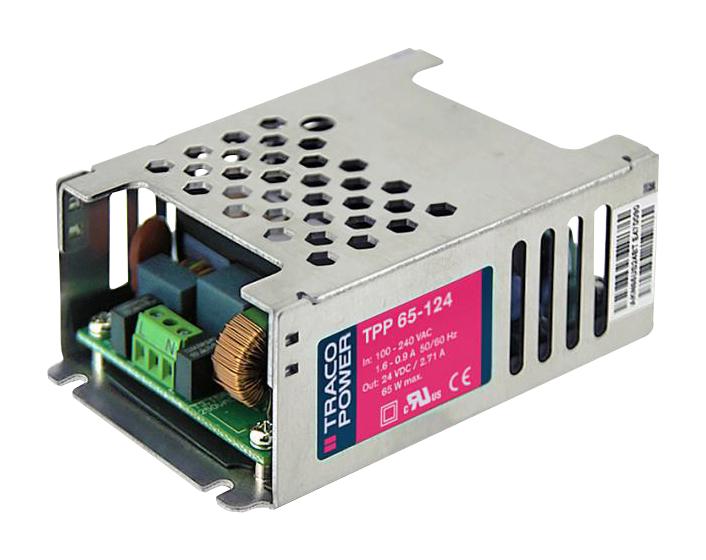 Traco Power Tpp65-221 Power Supply, Ac-Dc, 2 O/p, 65W