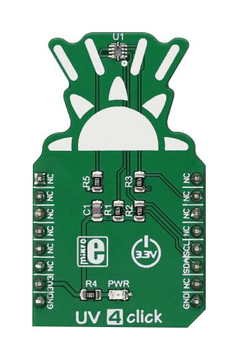 Mikroelektronika Mikroe-2989 Uv4 Click Board