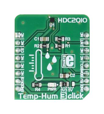 Mikroelektronika Mikroe-2937 Temp-Hum 3 Click Board