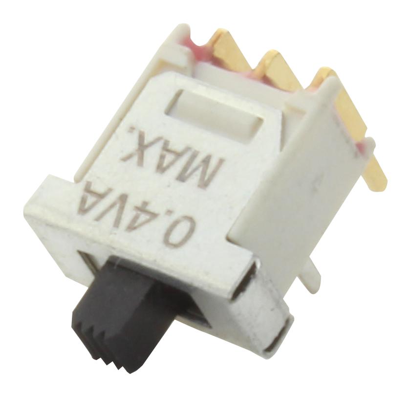 C&k Components Ts03Abe Slide Switch, Spdt, 0.4Va, 20V, Tht