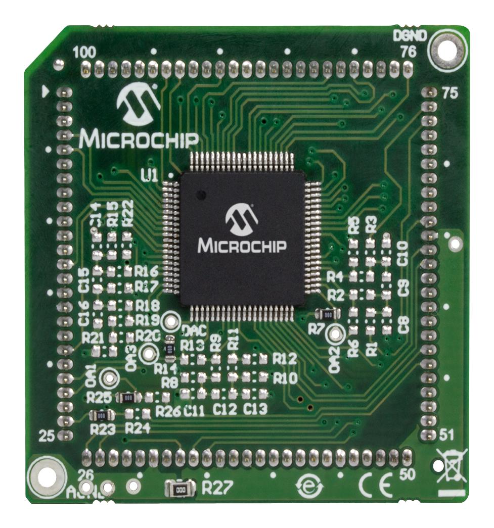 Microchip Ma330041-1 Plug-In Module, Dspic Motor Control Pim