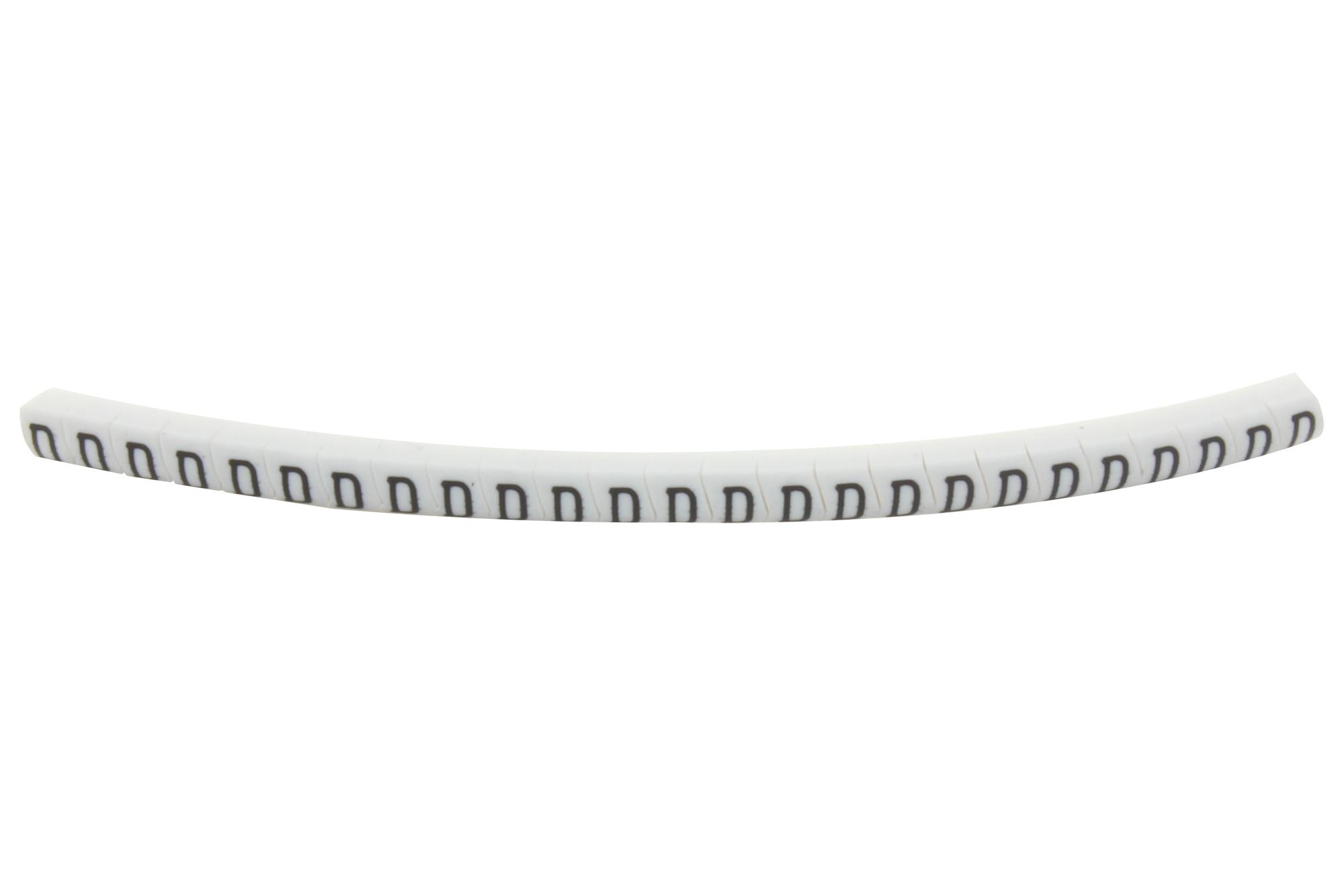 Hellermanntyton 901-11027 Cable Marker, Pre Printed, Pvc, White