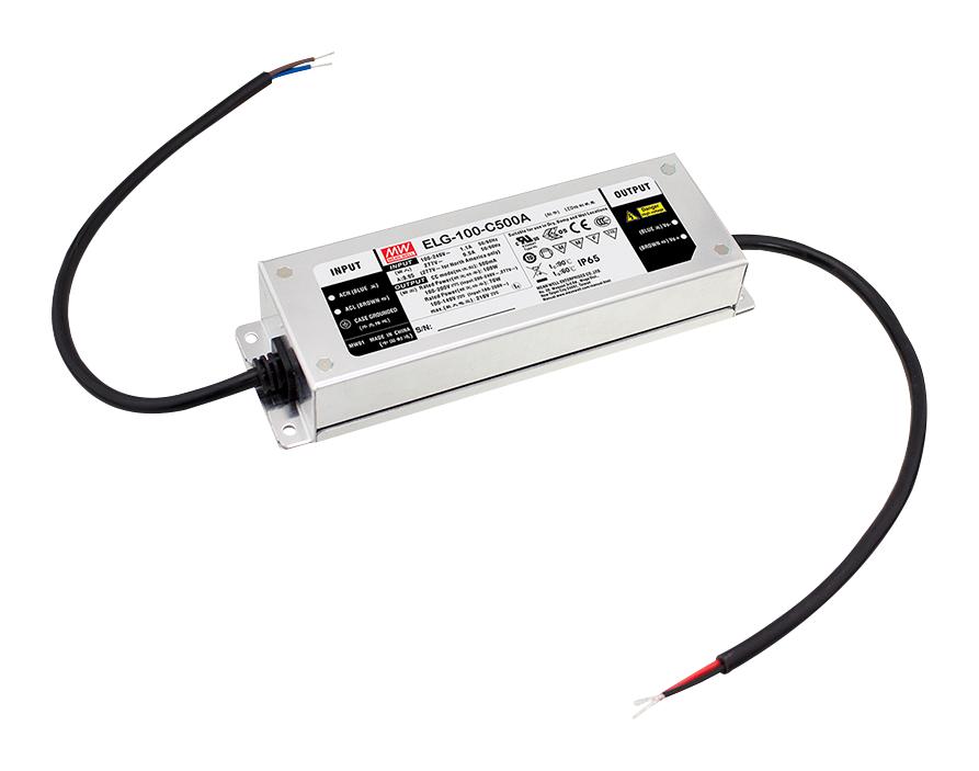 Mean Well Elg-100-C1050Da Led Driver Psu, Ac-Dc, 95V, 1.05A