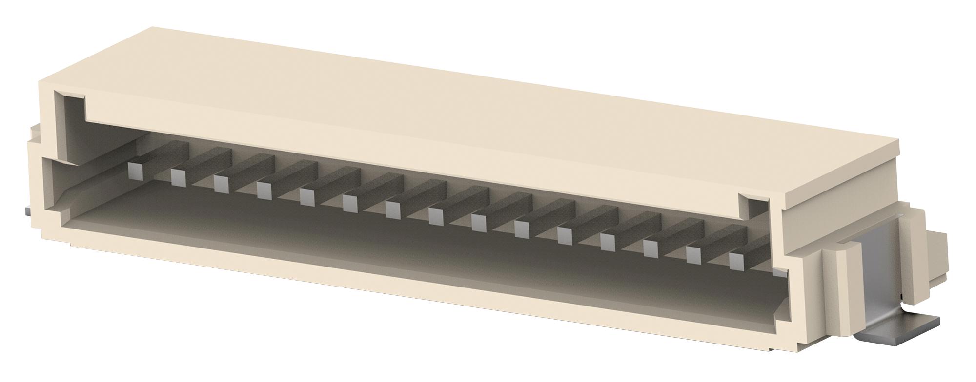 Amp - Te Connectivity 2-292227-0 Wtb Conn, R/a Header, 20Pos, 1Row, 1.5Mm