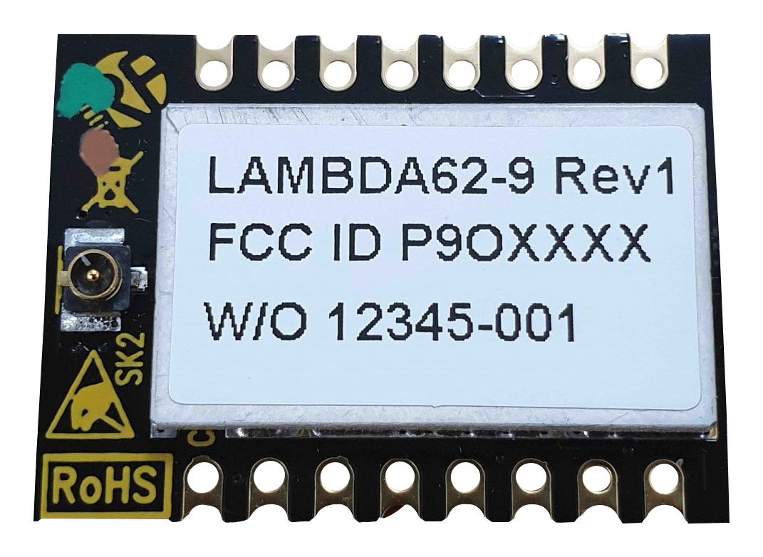 Rf Solutions Lambda62C-9S Fm Transceiver Module, 915Mhz