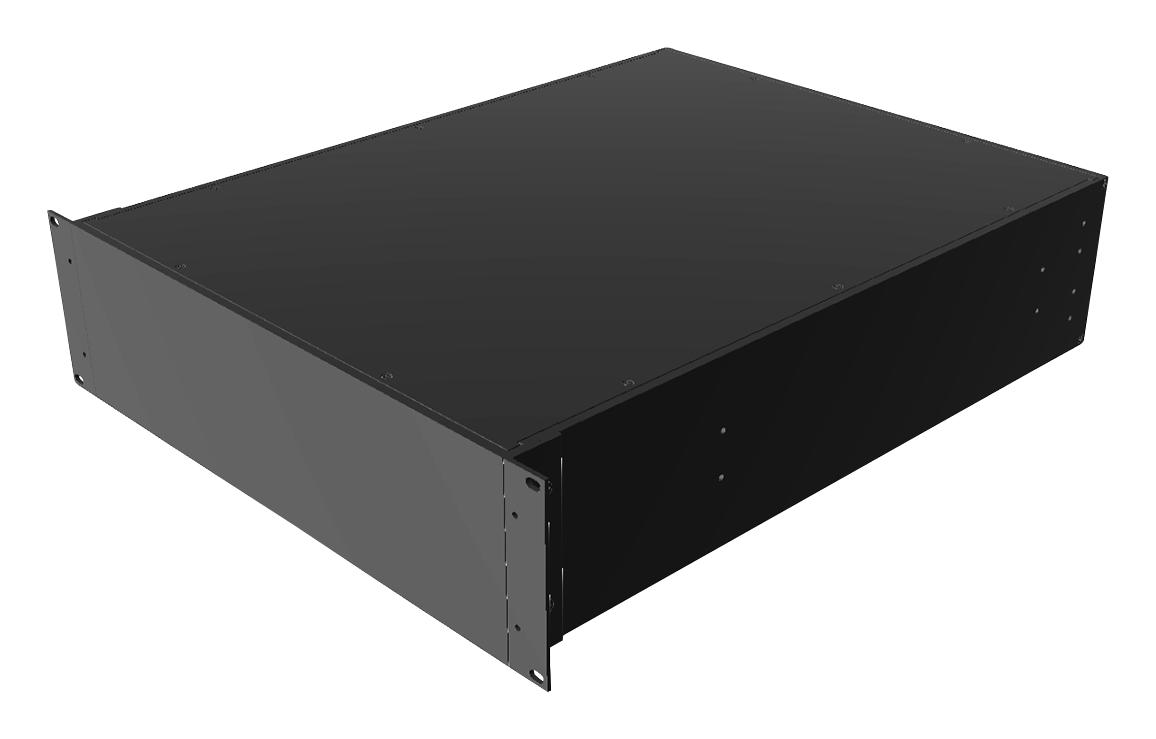 Hammond Rm3U1922Sbk Cabinet, Rack Mount, Aluminium, Black