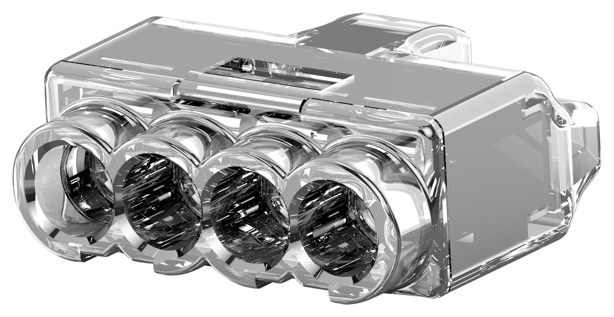 Te Connectivity 2324697-4 Terminal, Closed End Splice, 12Awg, Clr