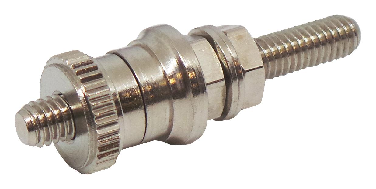 Deltron Components 351-0000 Binding Post, 50Vac, 30A, Brass