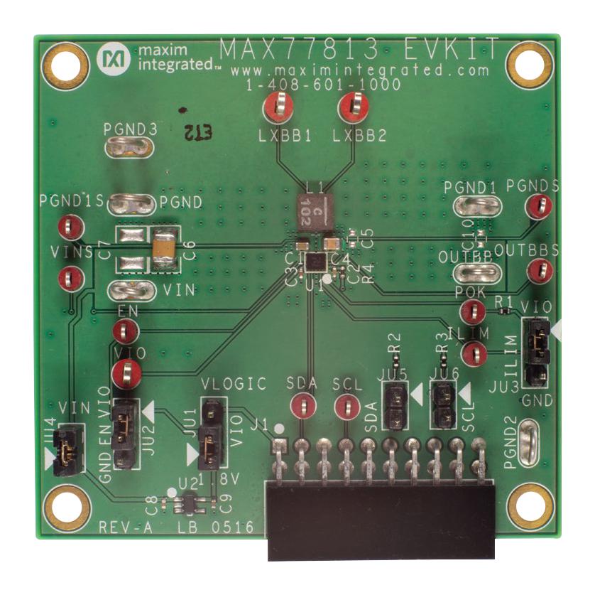 Analog Devices Max77813Evkit# Eval Kit, Buck-Boost Converter