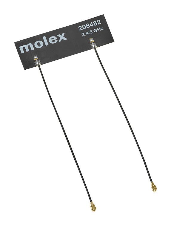 Molex 208482-0100.. Flexible Antenna, 2.4-5Ghz, Adhesive