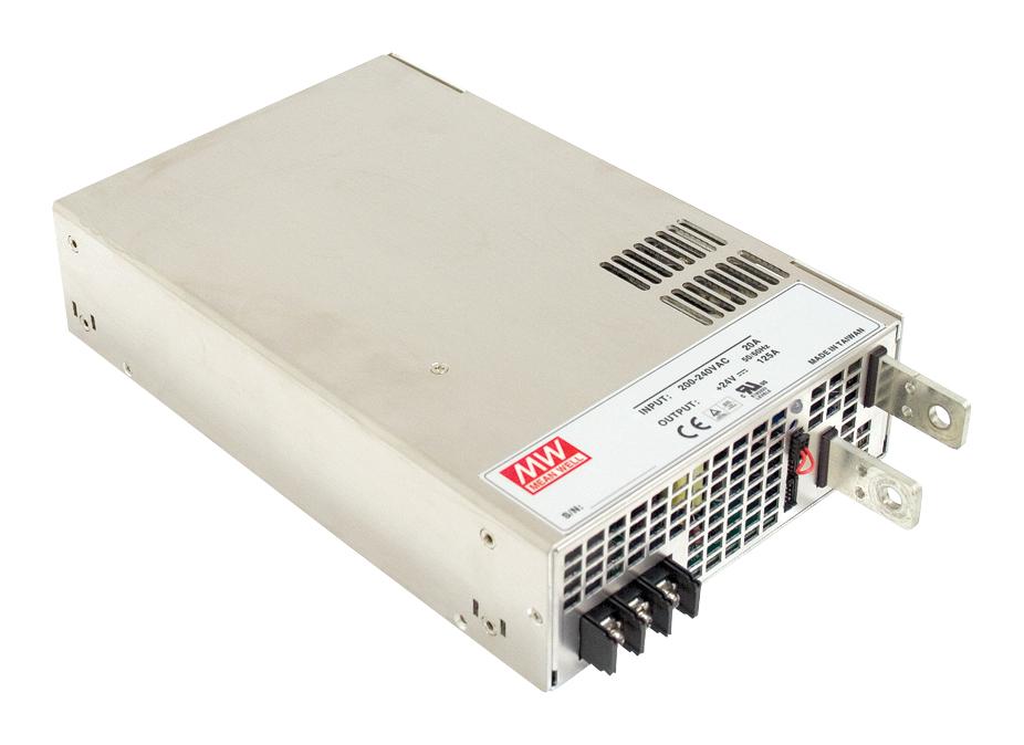 Mean Well Rsp-3000-48 Power Supply, Ac-Dc, 48V, 62.5A