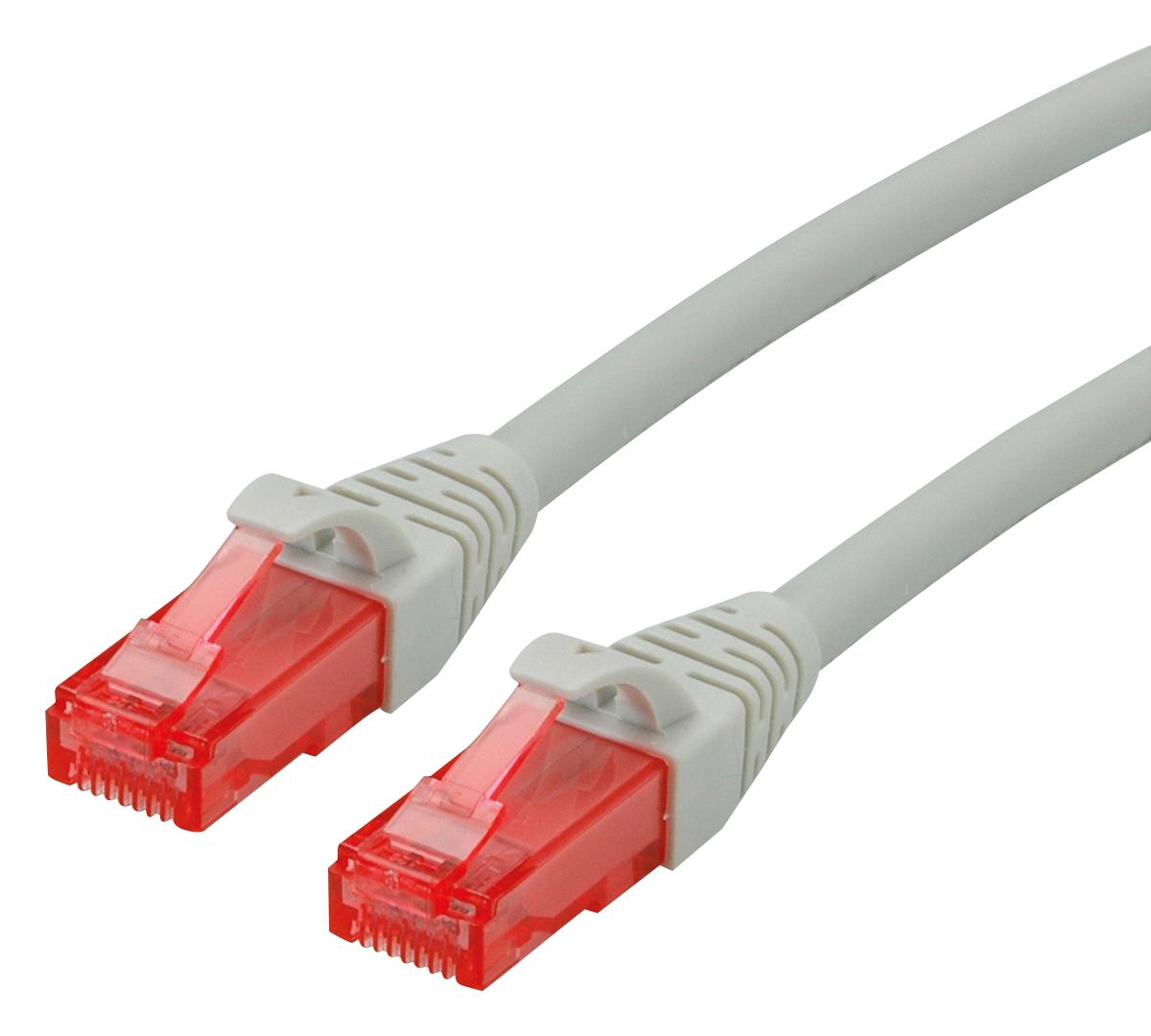 Roline 21.15.2509 Patch Cord, Rj45 Plug-Plug, 20M, Grey