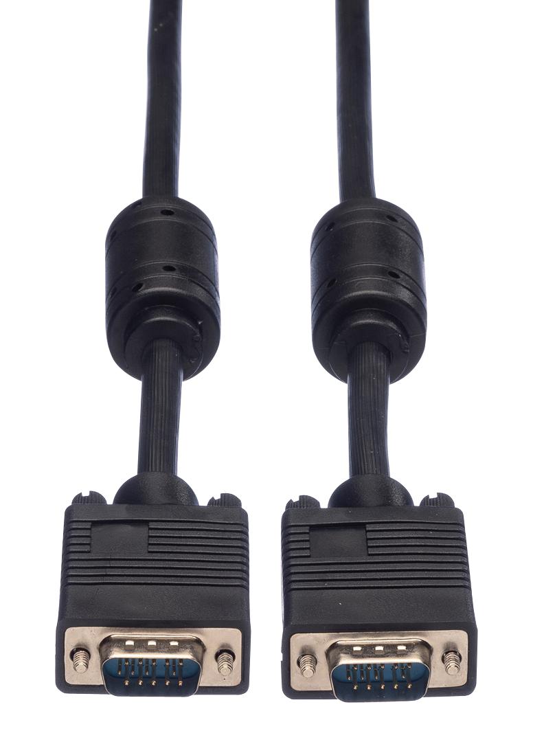 Roline 11.04.5270 Comp Cable, Hd-D Sub 15P Plug-Plug, 20M