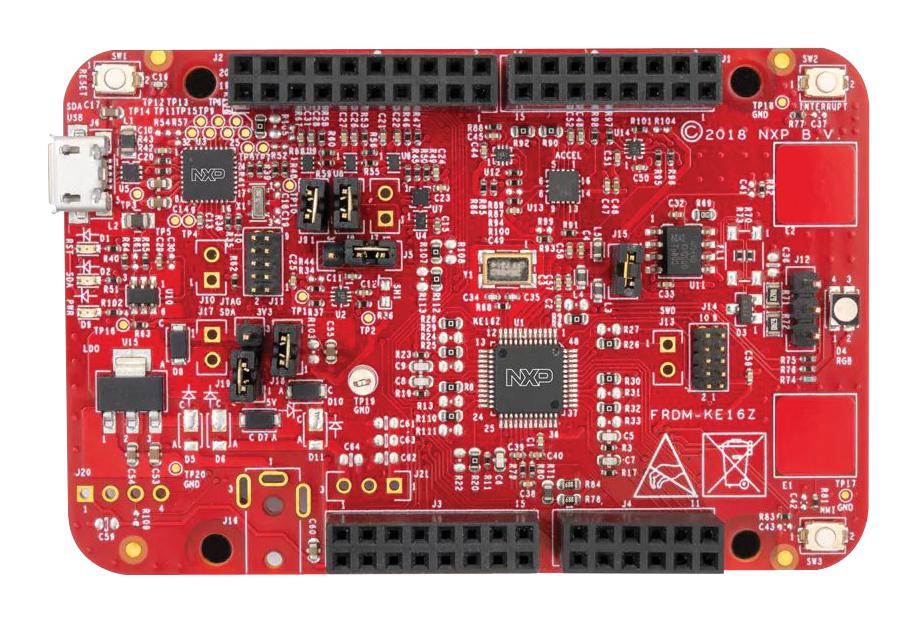 Nxp Frdm-Ke16Z Freedom Dev Board, 32Bit Arm Cortex-M0+