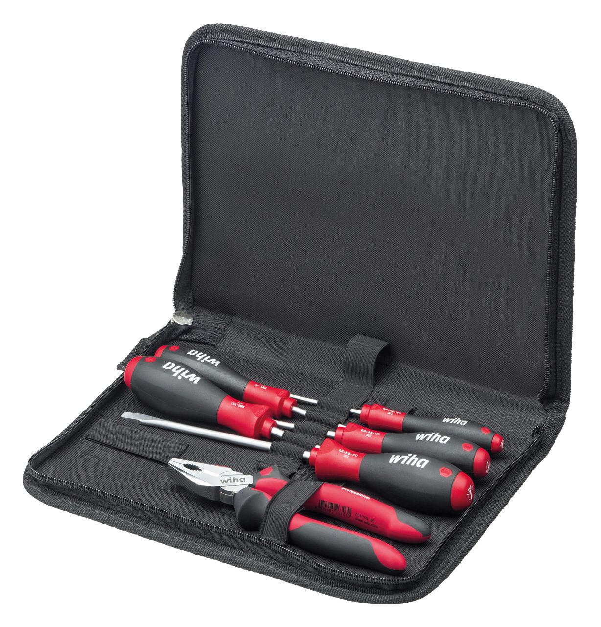 Wiha 33970 Mechanic Tool Set, 6Pc/ Bag