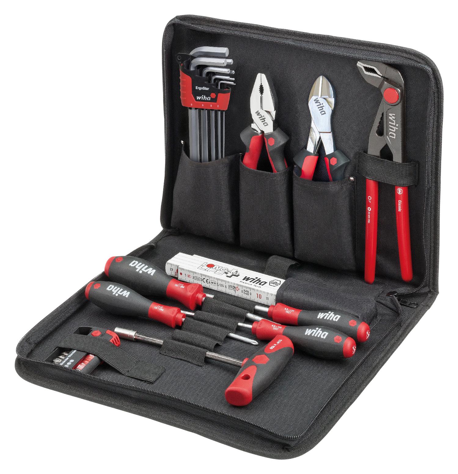 Wiha 36390 Mechanic Tool Set, 31Pc/ Bag