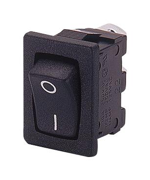 Bulgin Limited H8600Vbacn Rocker Switch, Spst, 10A, 250Vac, Panel