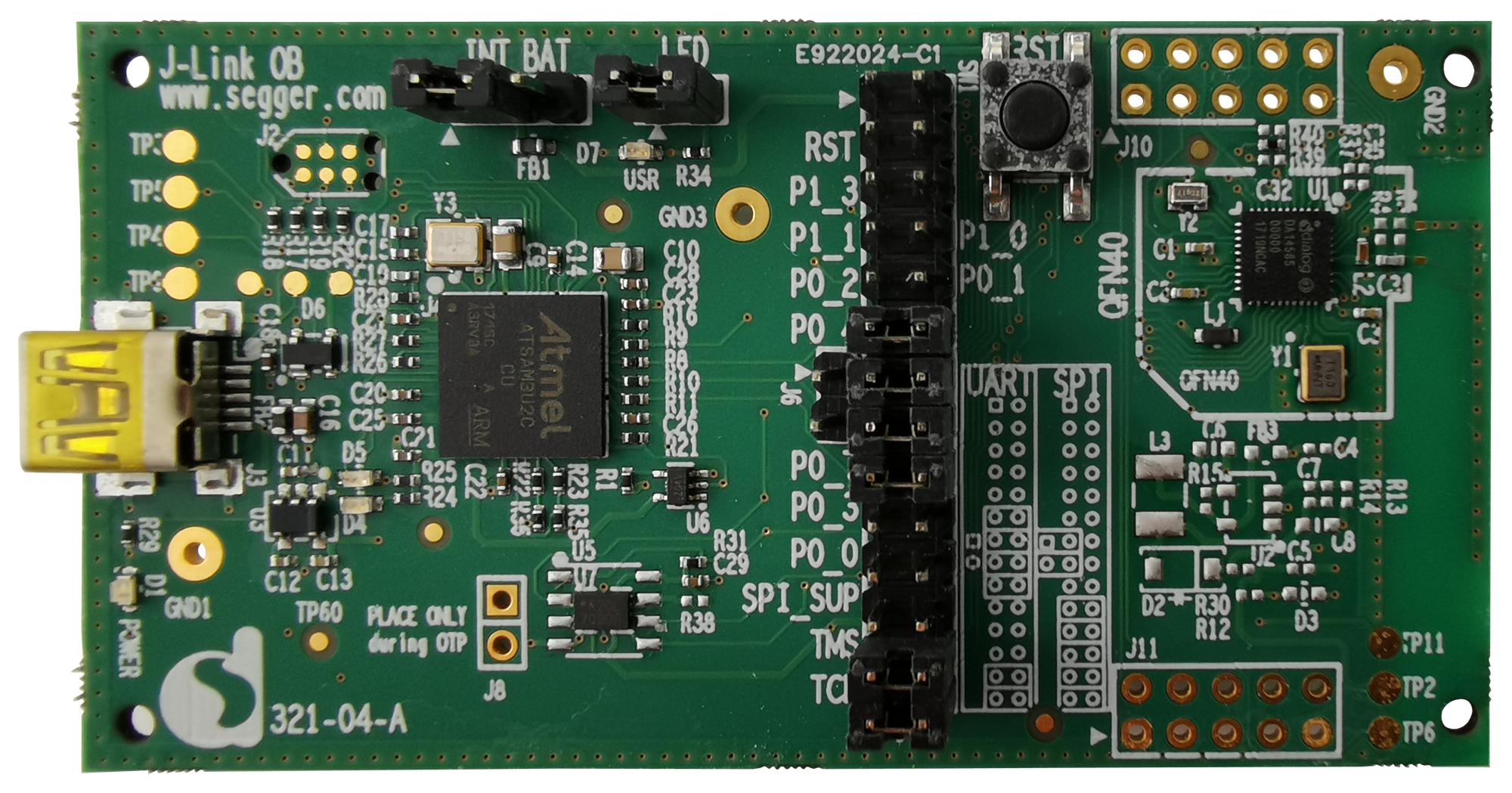 Renesas Da14585-00Atdevkt-B Dev Kit Basic, Bluetooth Low Energy/soc