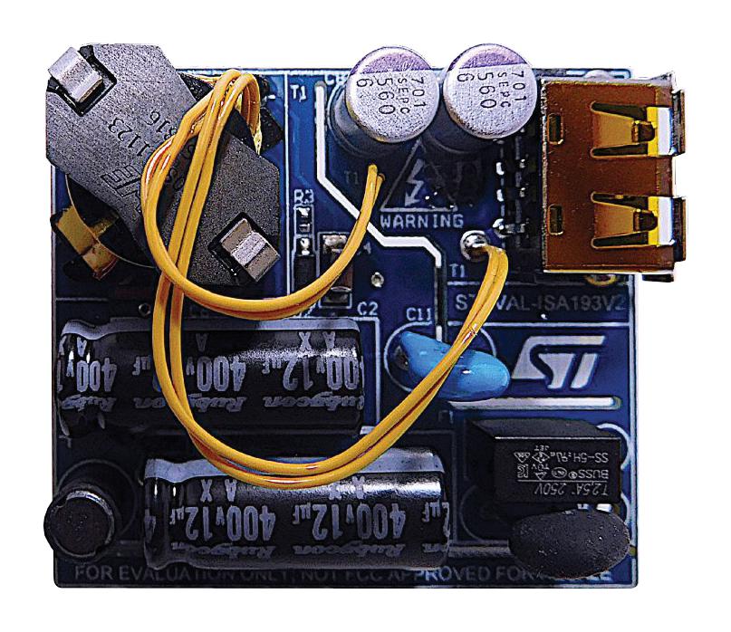 Stmicroelectronics Steval-Isa193V2 Eval Brd, Cc Primary Sensing Usb Adapter