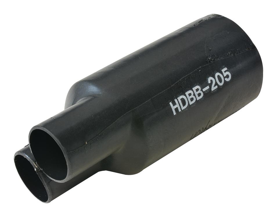 3M Hdbb-205-1-250 Heat Shrink Boot, 2-Way Outlet, 2.7