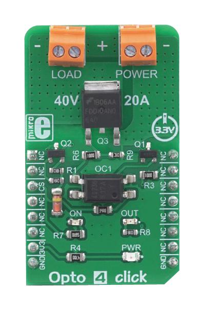 Mikroelektronika Mikroe-3337 Opto 4 Click Board