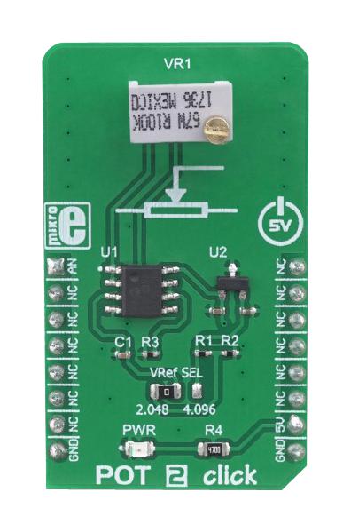 Mikroelektronika Mikroe-3325 Pot 2 Click Board