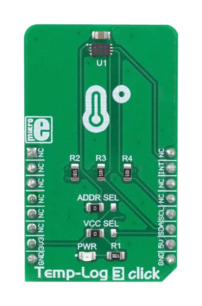 Mikroelektronika Mikroe-3326 Temp-Log 3 Click Board