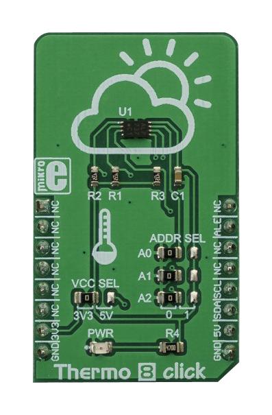 Mikroelektronika Mikroe-3290 Thermo 8 Click Board