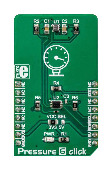 Mikroelektronika Mikroe-3216 Pressure 6 Click Board