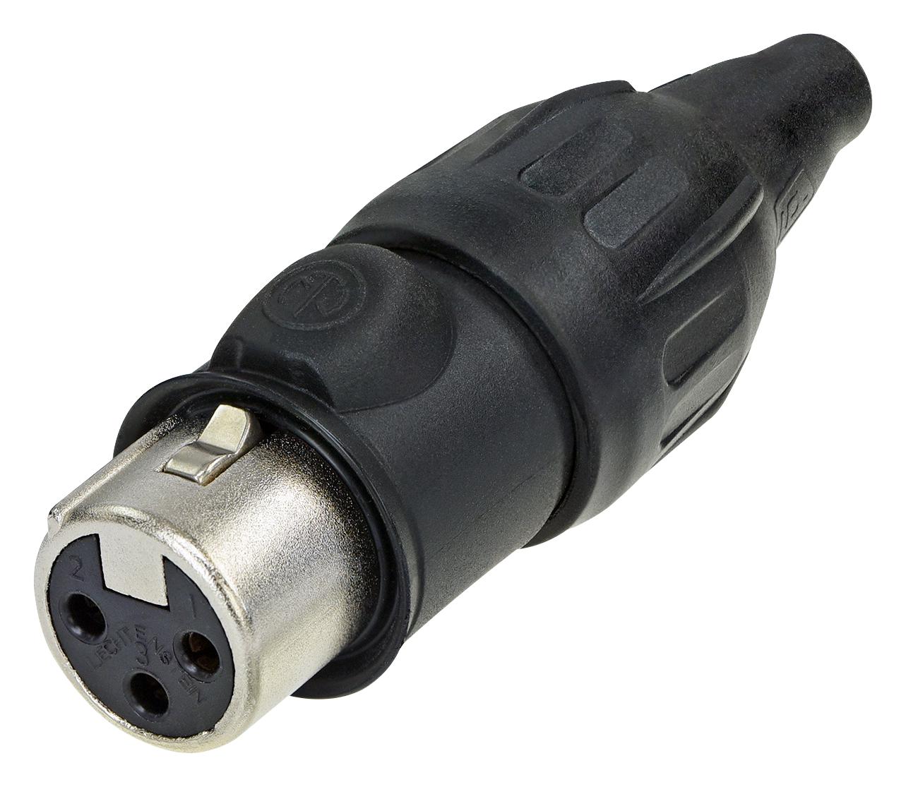 Neutrik Nc3Fx-Top Cable Connector Fem 3Pole Top