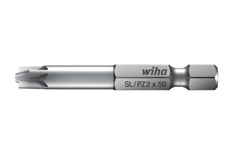 Wiha 32496 Pozidriv/slotted Bit, Pz2 X 50Mm