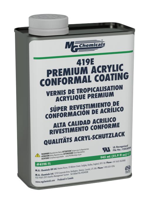 Mg Chemicals 419E-1L Conformal Coating, Can, 1L