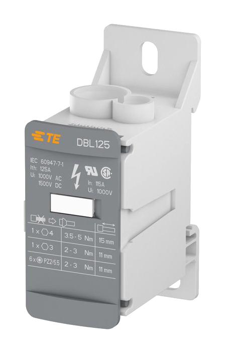 Te Connectivity / Partner Stock 1Snl312510R0000 Power Distribution Blocks