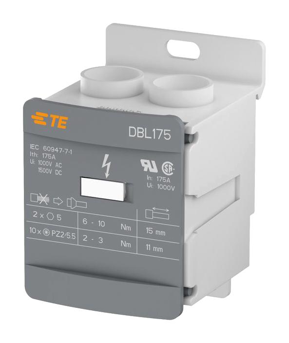 Entrelec - Te Connectivity 1Snl317510R0000 Tb, Power Distribution, 1Pole, 00Awg