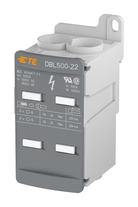 Entrelec - Te Connectivity 1Snl850001R0000 Tb, Power Distribution, 1Pole, 6Awg