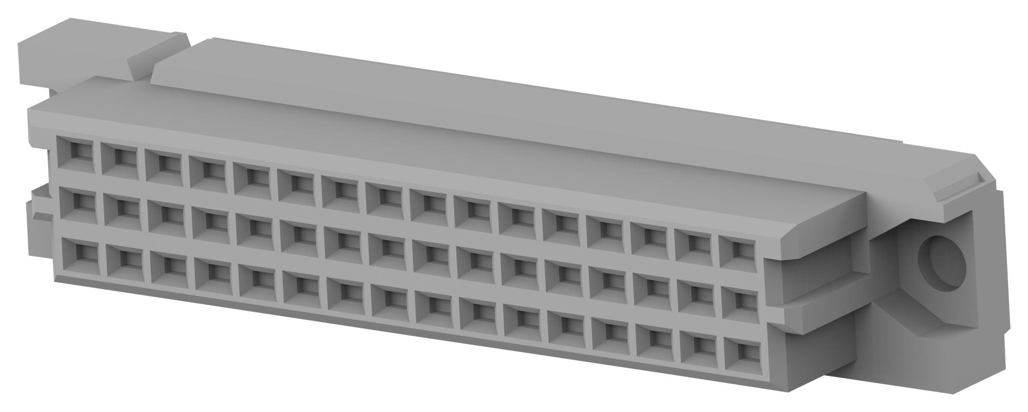 Amp - Te Connectivity 5535070-4 Connector, Din 41612, Rcpt, 48Pos, 3Row