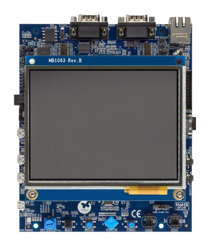 Stmicroelectronics Stm32H743I-Eval2 Evaluation Board, 32Bit, Arm Cortex-M7F