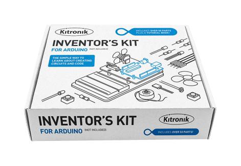 Kitronik 5313 Inventor Kit, Arduino Brd, 10 Experiment