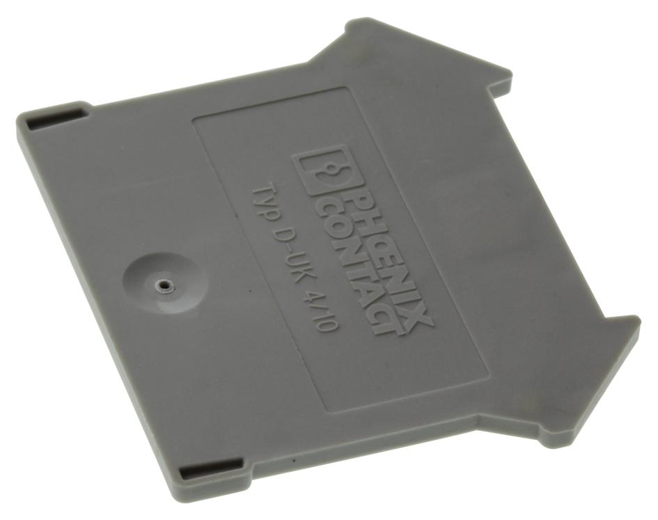 Phoenix Contact 3003020 End Cover, D-Uk4/10