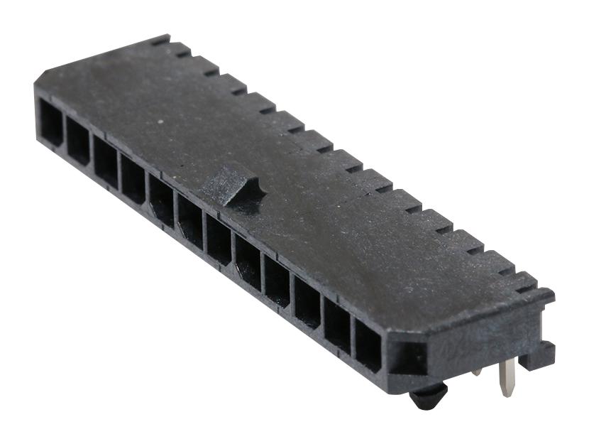 Molex 43650-1200 Wtb Conn, Header, 12Pos, 1Row, 3Mm