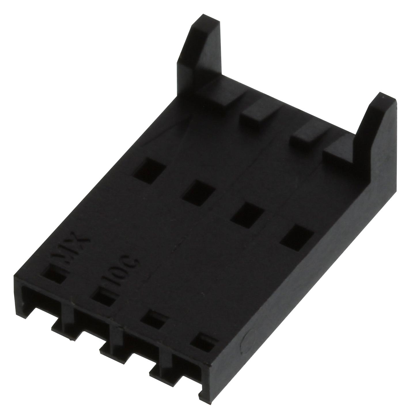 Molex / Partner Stock 50-57-9504 Connector Housing, Rcpt, 4Pos, 2.54Mm