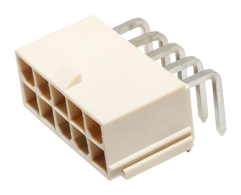 Molex / Partner Stock 87427-1002 Conn, R/a Header, 10Pos, 2Row, 4.2Mm